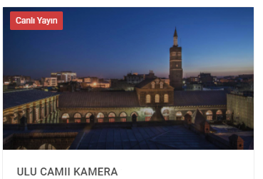 diyarbakır ulu camii canli izle